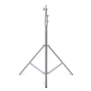 1-2PCS 2.8M Stainless Steel Light Stand 1/4  3/8 Universal Adapter 110 inches/280 centimeters Foldable Support Stand