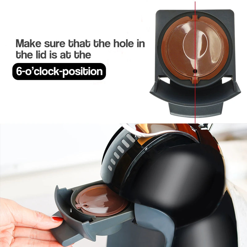 Crema Version 3rd Generation For Dolce Gusto Coffee Capsule Filters Cup Refillable Reusable Coffee Dripper Tea Baskets