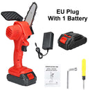 88VF 3000W 4-Zoll-Mini-Elektrosäge Kettensäge Garten Baumholz-Säge Holzbearbeitungswerkzeuge Holzschneider für Makita 18V Akku