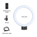 9 Zoll Mini-LED-Video-Selfie-Ringlicht mit Stativ Ringlampen für YouTube-Handy Live-Foto-Fotostudio Ringlicht