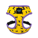 Fashion Dog Harness with Cute Pattern and Bright Color in Breathable Fabric