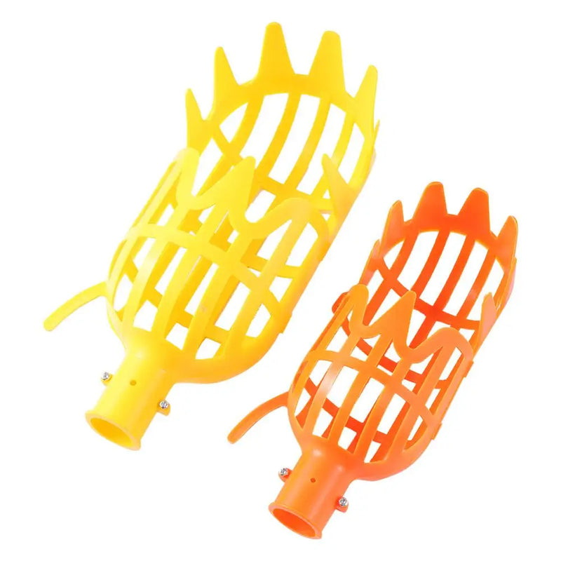 Garden Basket Fruit Picker Head Plastic Fruit Picking Tool High-altitude Fruit Picker Picking Loquat Picking Bayberry Tool 1pc