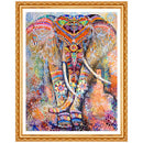 Diy New Diamant Painting 5D DIY Diamond Painting Full Square Drill "Color elephant" Embroidery Cross Stitch gift Home Decor Gift