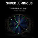 BELUSHI Top Brand Watch Men Stainless Steel Business Date Clock Waterproof Luminous Watches Mens Luxury Sport Quartz Wrist Watch