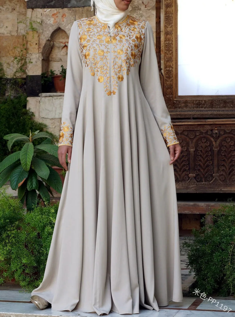 Muslim black abaya islamic clothing for women dubai kaftan robe dress turkish abaya printed robes long dress elbise abaya