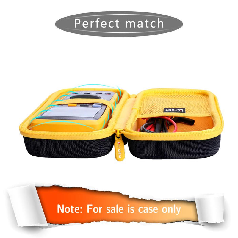 LTGEM Waterproof EVA Hard Case For SSEYL FLUKE 18B+ Digital Multimeter F18B+