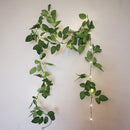 Ivy Eucalyptus leaves Leaf fairy lights led string lights,garland wedding home decoration, mini led copper lights