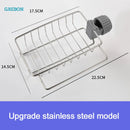 Faucet Organizer Kitchen Sink Storage Sponge Holder Adjustable Cloth Shelf Stainless Steel Dish Drainer Bathroom Accessorie Soap