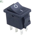 Promotion! 1 pcs kcd1 15*21mm SPDT  Mini Black 3 Pin Rocker Switch AC 6A/250V 10A/125V KCD1
