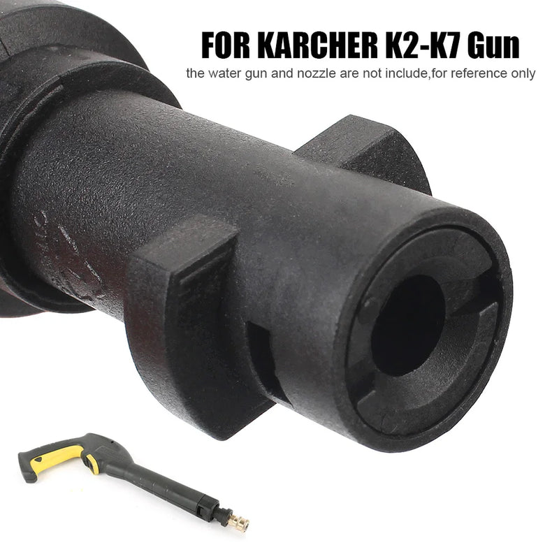 Foam Pot Quick Adapter Interface For Karcher K K2 K3 K4 K5 K6 K7 High Pressure Cleaning Gun Connector 12mm/0.47 "