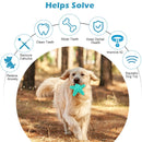 Benepaw Durable Dog Chew Toys For Aggressive Chewers Rubber Squeaky Pet Toys Toothbrush For Small Medium Big Dogs Puppy Teething