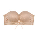 Lace Women Strapless Bra For Dress Wireless Super Push Up Invisible Backless Bra Small Breast Sexy Brassiere Seamless Bralette