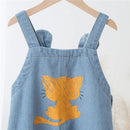 IENENS Baby Girl Overalls Kids Casual Trousers Jumpsuit Toddler Infant Denim Dungarees Child Boy Jeans Playsuit