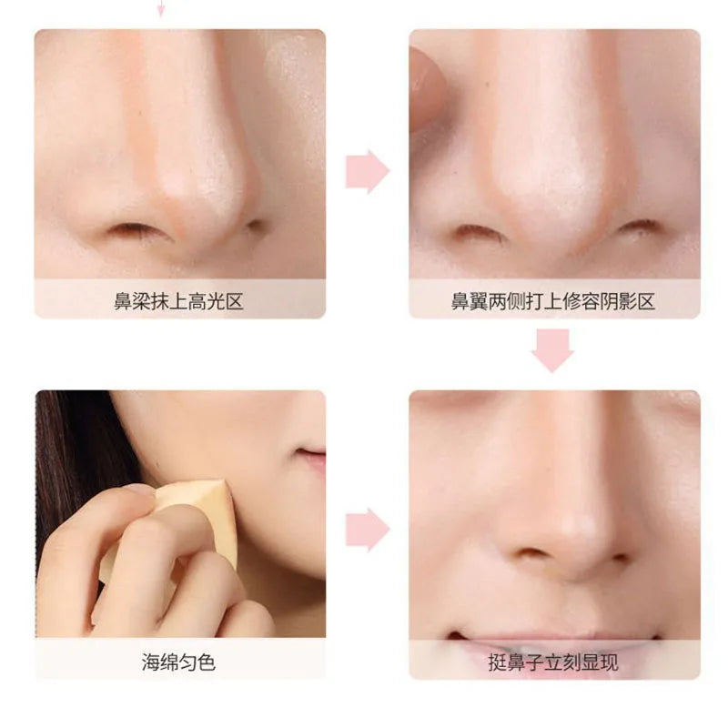 Lady Facial Highlight Foundation Base Contour Stick Beauty Make Up Face Powder Cream Shimmer Concealer Camouflage Pen Makeup