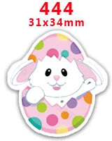 Easter Flatback Resin for DIY, Planar Resin Crafts, Custom, Phone Decorations, PR41, 10 Pcs