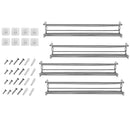 Wall Mount Spice Rack Organizer for Cabinet Spice Shelf  Seasoning Organizer Pantry Door Organizer Spice Storage