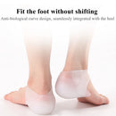 Unsichtbare Fersenerhöhung Einlegesohle Silikonsocken Fußgewölbestütze Gel Fersenpolster Orthopädische Fersenkissen Sohlen Fußmassage Männer Frauen
