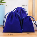 Fashion Flannel Bags Of Gift Packing Black Velvet Bag Jewelry Bags Jewelry Box Drawstring Pouch Party and Wedding Gift Package