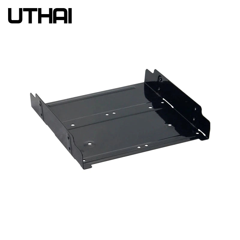 UTHAI G17 2.5/3.5 inch HDD SSD to 5.25 inch Floppy-Drive SSD Hard Drive Bracket Metal Hard Disk Converter Adapter Caddy