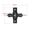 iFlight Propeller-Werkzeug (Knarre mit Lager) Quad M5 Schraubenschlüssel 1,5mm/2mm Schraubendreher mit integriertem Einweglager-Werkzeug für RC Drone FPV