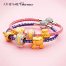 The Charmwright | 925 Sterling Silver Wire Charm Bracelet