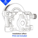 Mellow Lightweight Sherpa MINI Extruder with Motor Direct Drive For Voron 2.4 Creality3D CR-10 Ender3 / PRO BLv 3D Printer