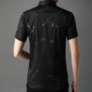2022 Kurzarm Herren Gesellschaftshemd Sommer Streetwear Casual Taschen Weizen Hemden Herren Slim Regular Fit Kleidung Mode 251