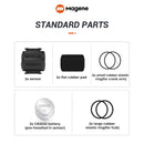 Magene S3+ Cadence Speed Sensor ANT+ Bluetooth Dual Sensor Compatible with Wahoo Onelap Zwift