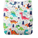 Pororo ecological diapers for baby girl boy Cloth diapers bamboo charcoal washable reusable diapers waterproof double leg gusset