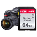 100% High speed Class 10 SD Card 128GB 16GB 256GB 32GB carte sd Memory Card Flash usb stick sdcards For Canon Camera