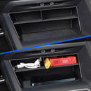 ZUNDUO Car Central Storage Box for VW Golf 8 2020 Interior Accessories Stowing Tidying Center Console Organizer BLACK