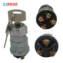 JK423 JK404 JK141 Car Motorcycle Ignition Starter Key Switch Waterproof Ignition Lock Cylinder Switchs OffIgnition Start Parts