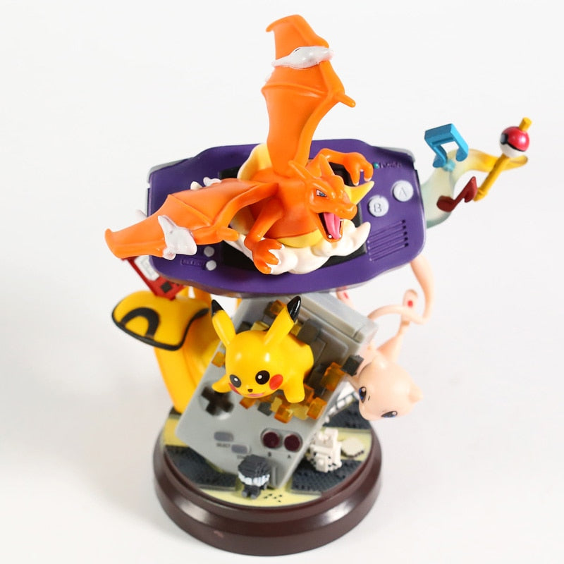 Pokemon Pikachu Charizard Mew PVC Figure Collectible Model Toy