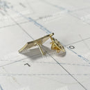 Belgium National Flag Crystal Epoxy Metal Enamel Badge Brooch  Collection Souvenir Gifts  Lapel Pins Accessories  Size1.6*1.9cm