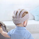 Infant Baby Safety Helmet Toddler Head Protection Soft Adjustable Cap Anti-fall Baby Helmet for Crawling Walking 1 Year Boy Girl