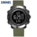 SMAEL Electronics Wristwatches Hot Men Clocks Digital Watch Sport LED Watches shock Big Dial 1711 Military Watches Army Strap