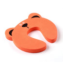 5Pcs/Lot Protection Baby Safety EVA C Shape Door Stopper Cute Animal Security Baby Card Lock Newborn Care Child Finger Protector