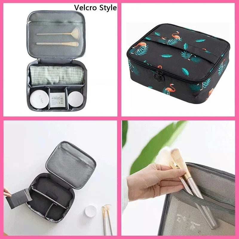 Female Professional Makeup Organizer Travel Beauty Cosmetic Case For Make Up Bag Bolso Mujer Storage Box Nail Tool Suitcase