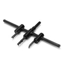 30-120/200/300mm Adjustable Circle Hole Cutter Wood Drywall Drill Bit Saw Round Cutting Blade Aircraft Type DIY Tool