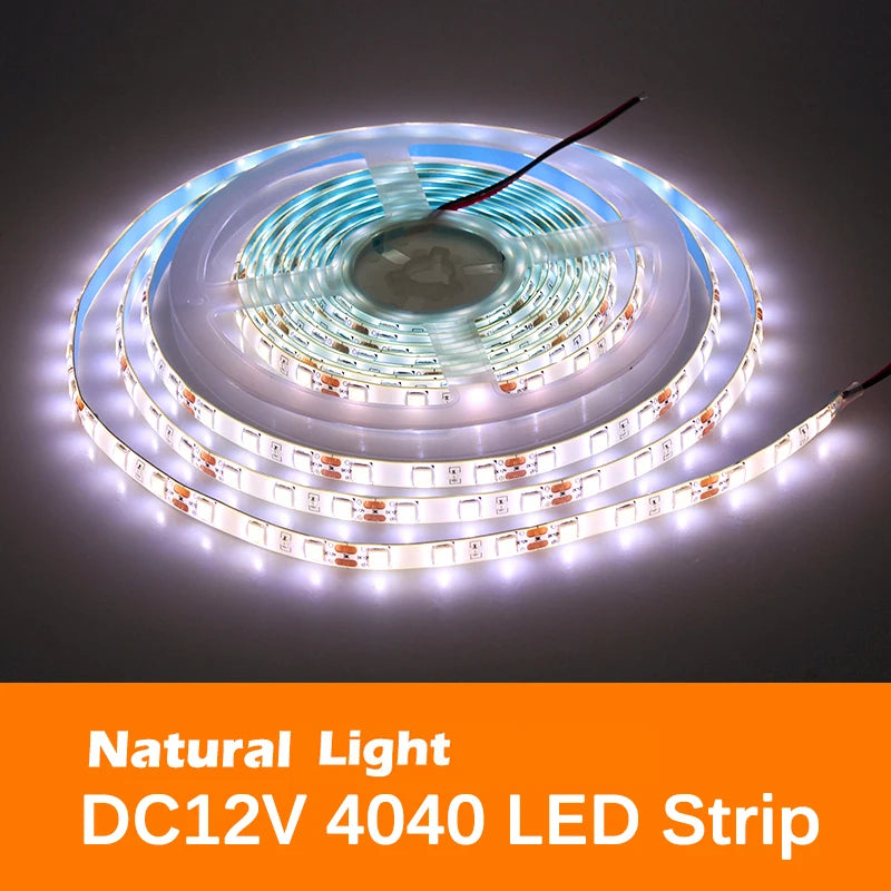 New Arrivals LED Strip 4040 Upgrade of 5050 DC12V 60LEDs/m 6W/m Flexible LED Light RGB 5050 LED Strip 300LEDs 5m/lot