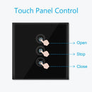 Remote Control Blind Shutter Tuya Smart Life EU WiFi Curtain Touch Switch Voice Control by Google Home Alexa echo App Timer