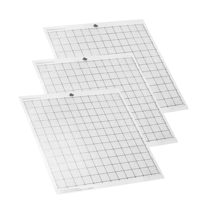 3/5/10Pcs Replacement Cutting Mat Transparent Adhesive Mat with Measuring Grid 12*12-Inch for Silhouette Cameo Plotter Machine