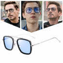 Fashion Punk Square Frame Sunglasses Tony Stark Glasses Men Women Steampunk Sun Glasses Goggles Outdoor Sport Riding Eyewear
