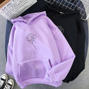 Plus Velvet Sweatshirts Women White Women&
