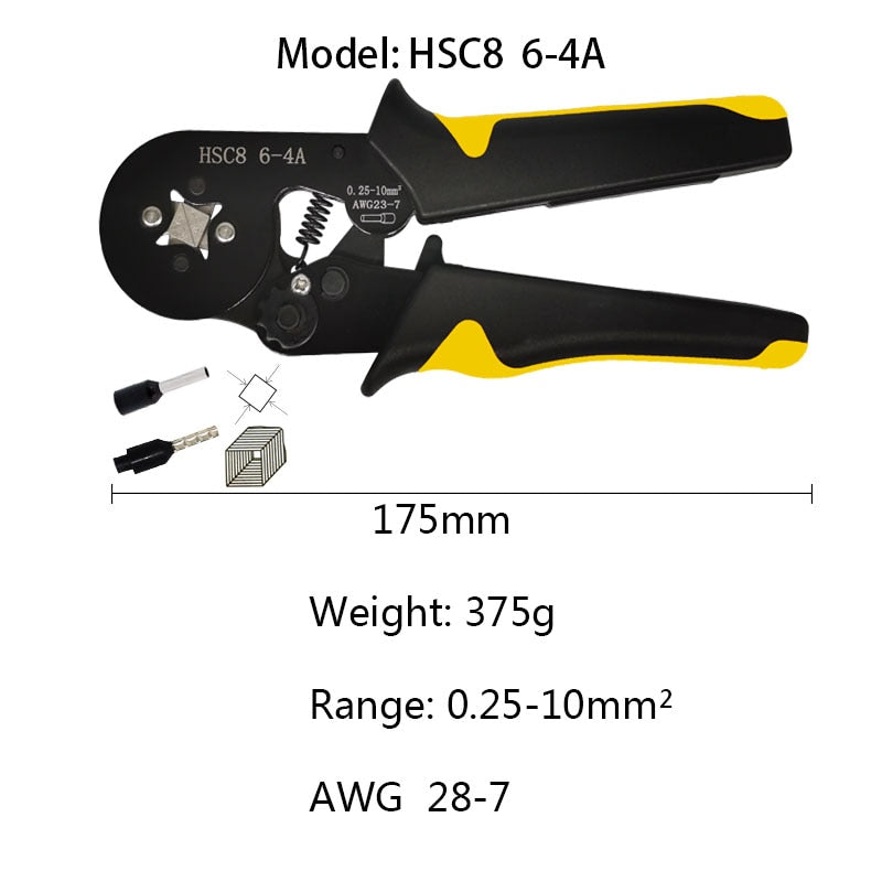 Tubular Terminal Crimping Tool Mini Electrician&