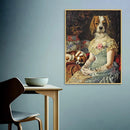 Retro Pet Animals Dog Head Posters Animal Wall Art Canvas Oil Painting Print Picture for Living Room Nordic Home Prints Decora