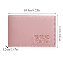 Driver License Holder Pu Leather Cover for Car Driving Documents Business ID Pass Certificate Folder Wallet Black Red Card Bags