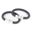 2PCS/LOT Bicycle Pump Extension Hose Inflator Tube Pipe Cord Cycling Pumping Service Parts Longer Use150Psi Schrader A/V Valve