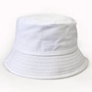 Children Cotton Bucket Hats Girl Summer Sunscreen Panama Hat Boy Pure Color Sunbonnet Fedoras Outdoor Fisherman Hat Beach Cap