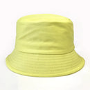 Children Cotton Bucket Hats Girl Summer Sunscreen Panama Hat Boy Pure Color Sunbonnet Fedoras Outdoor Fisherman Hat Beach Cap